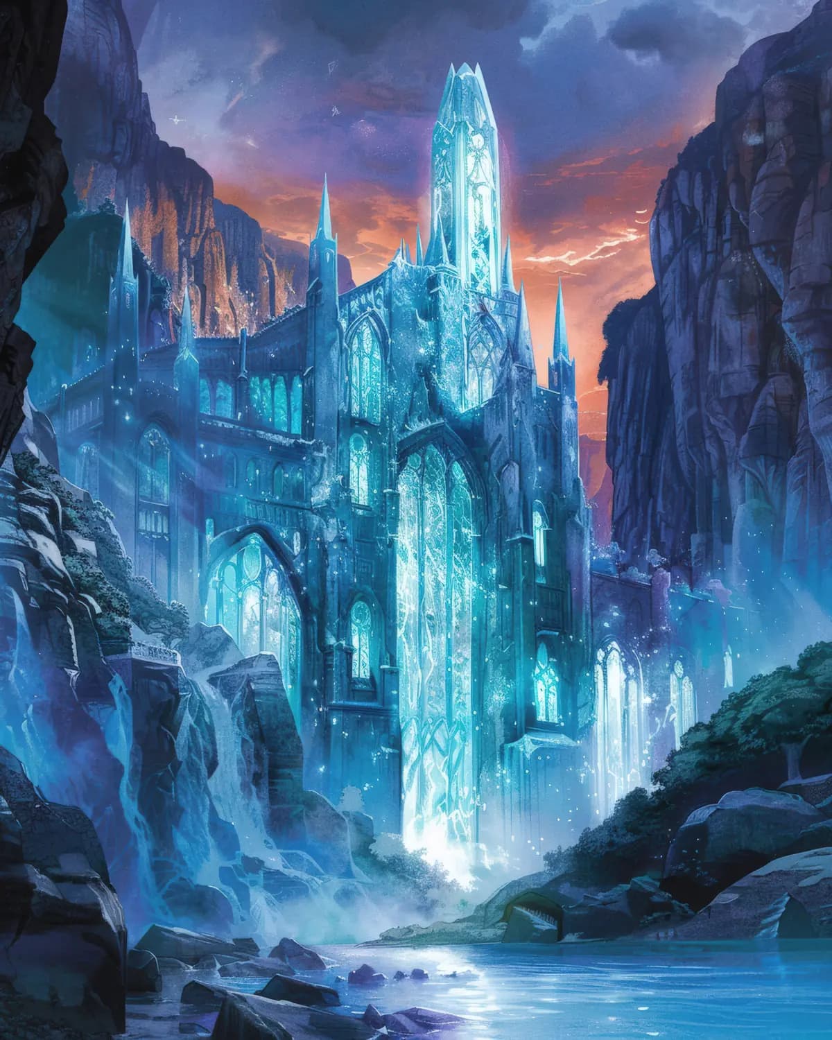 Cathédrale de Cristal au Cœur du Canyon
