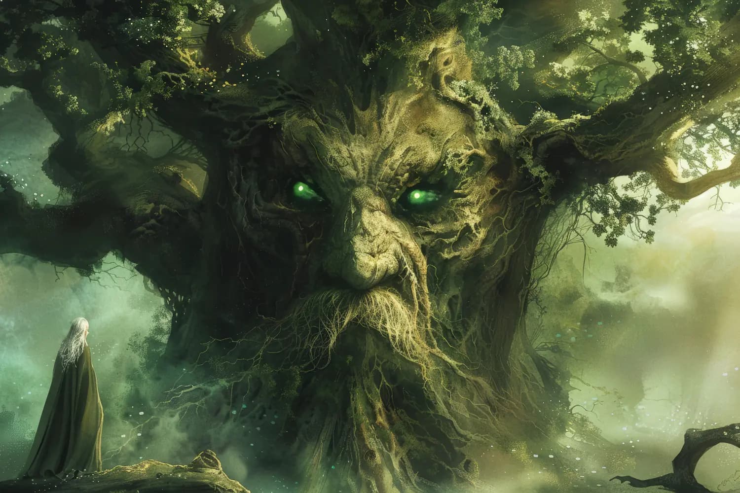 L'Ancien Gardien aux Yeux de Jade