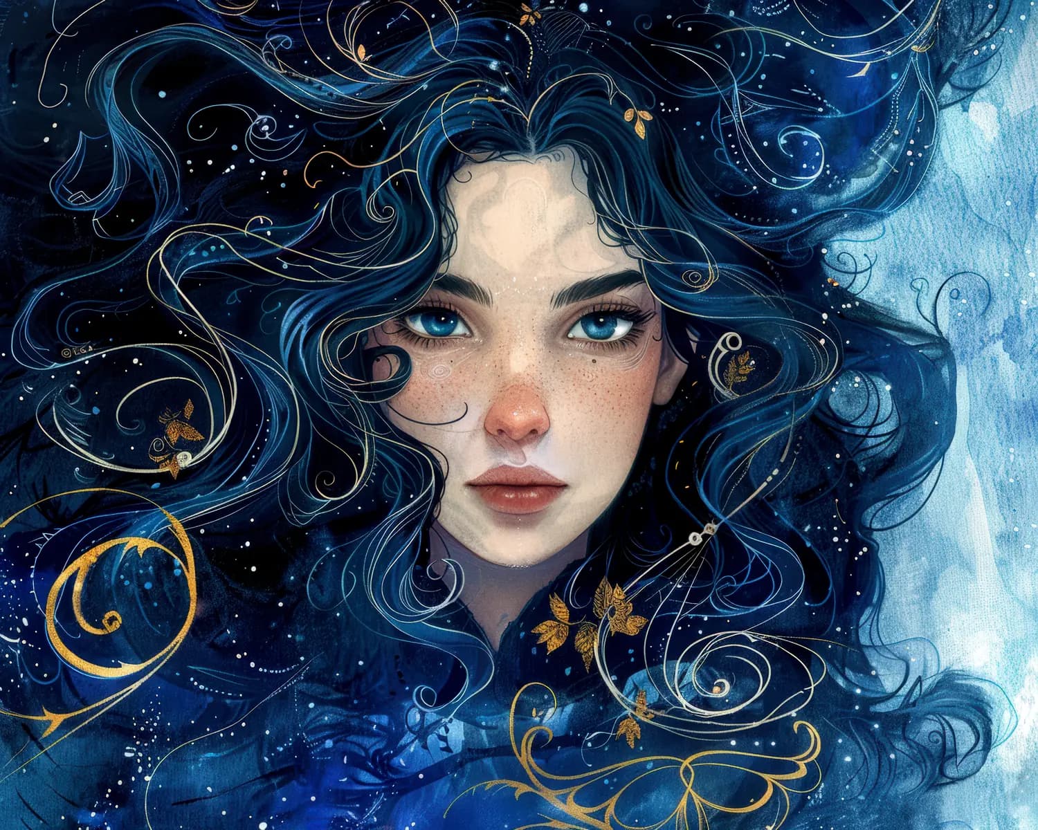 La Fille aux Cheveux d'Océan et d'Or