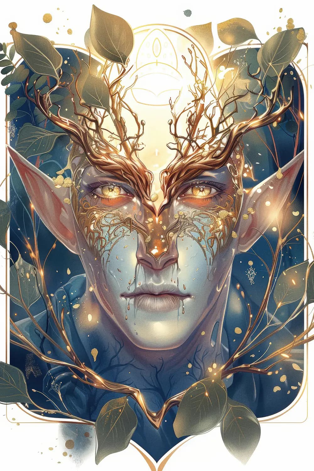 L'Esprit de la Forêt aux Yeux d'Or
