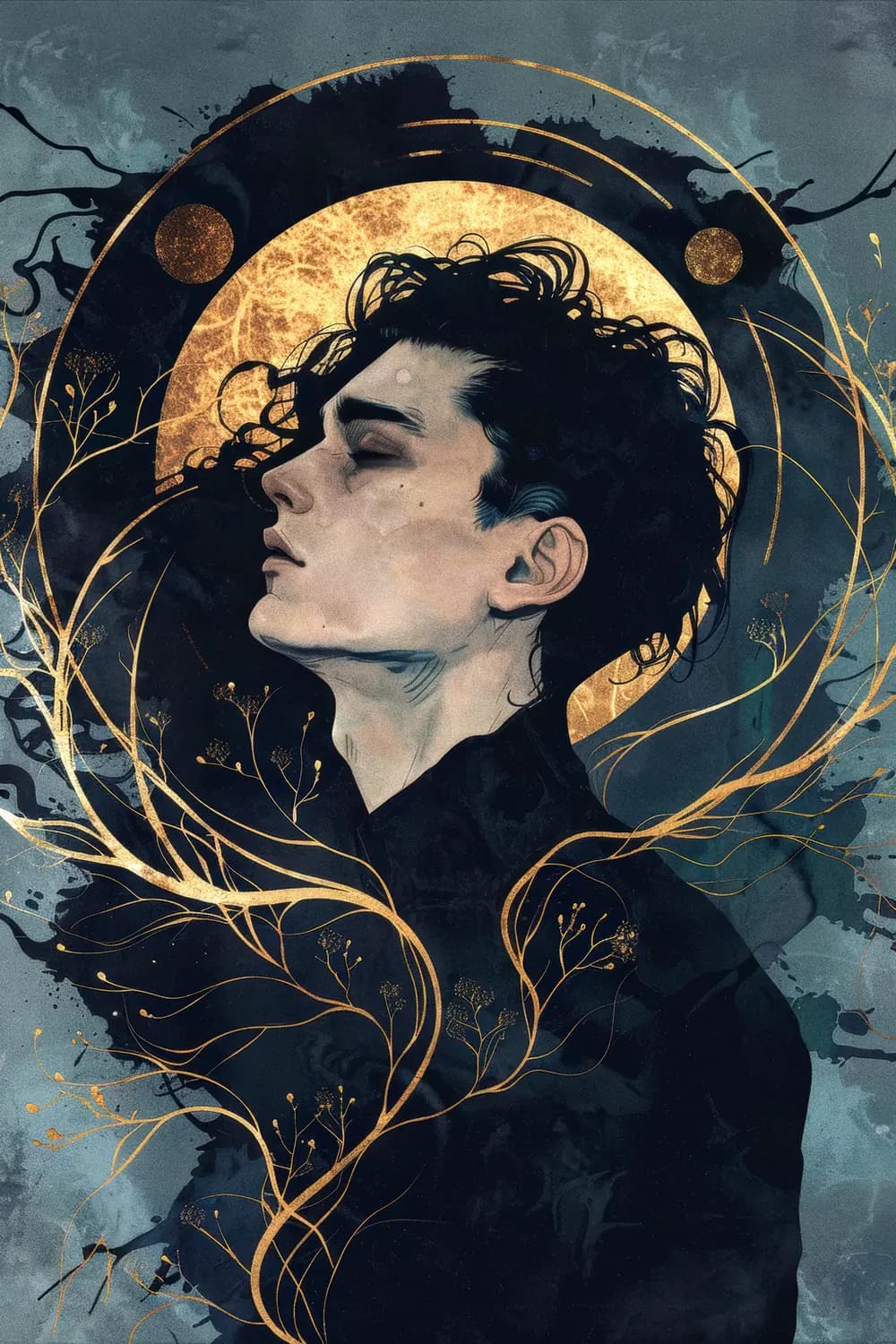 L'Homme et la Lune Dorée