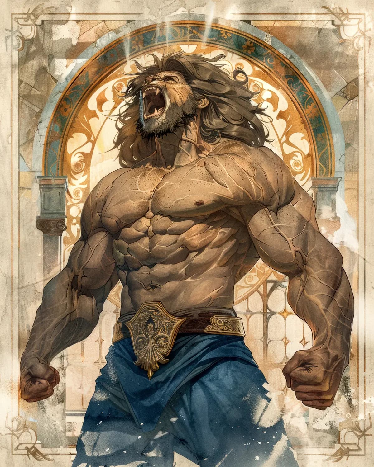 Le Rugissement du Guerrier Lion