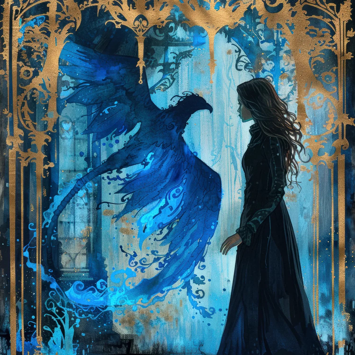 La Femme et le Phénix de Saphir