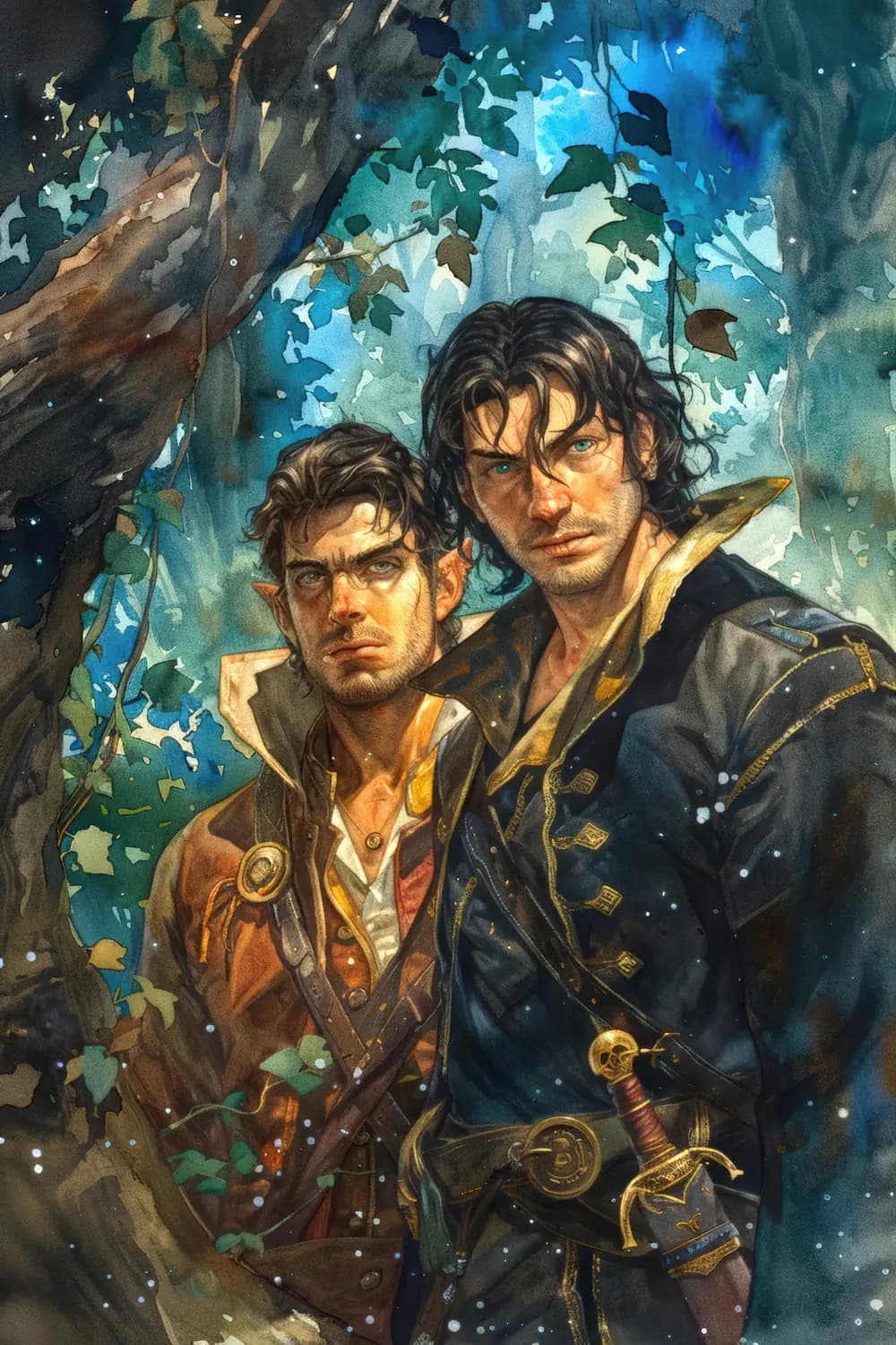 Deux Aventuriers dans la Forêt Enchantée