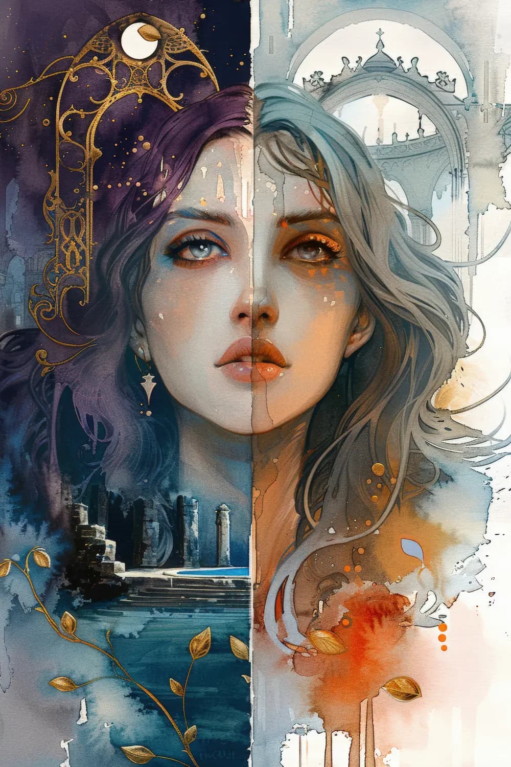 Les Deux Visages d'une Âme Divisée