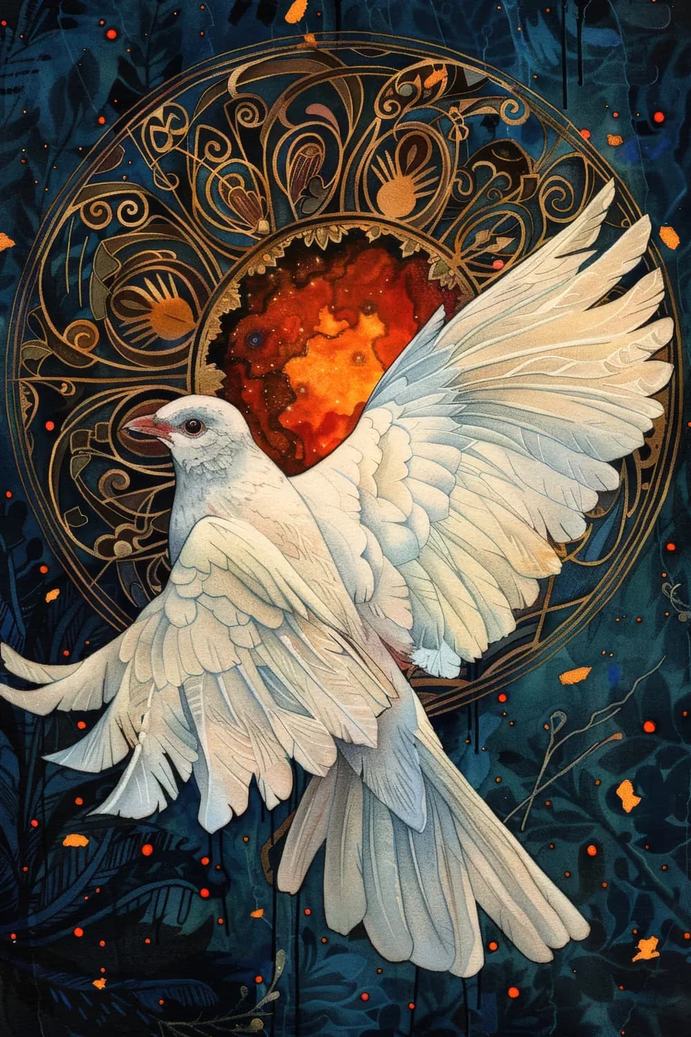 La Colombe Blanche et le Cercle de Feu