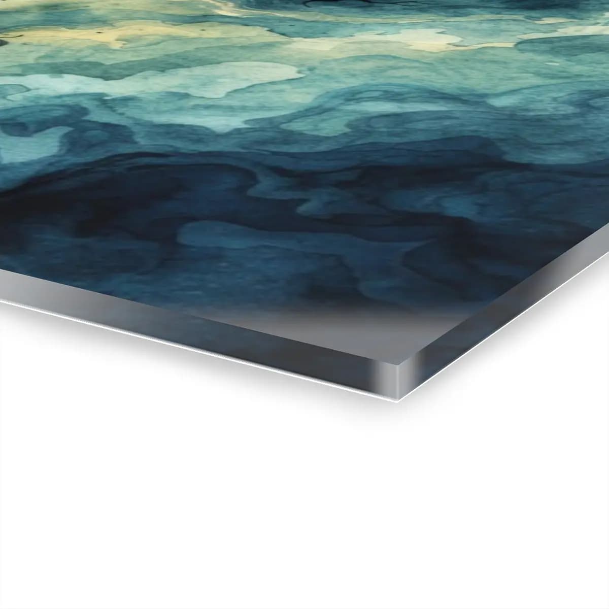 Ancient Tree Beneath the Storm Moon - Acrylic Prints (French Cleat Hanging) mockup angle 3