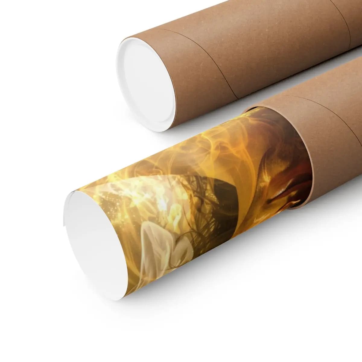 The Lord of Golden Flames - Matte Vertical Posters mockup angle 3