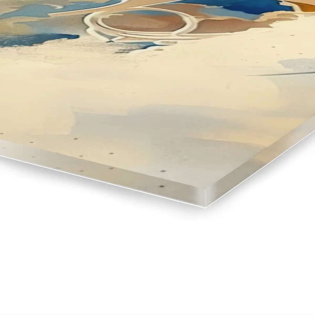 The Guardian Facing the Celestial Infinite - Acrylic Prints (French Cleat Hanging) mockup angle 3
