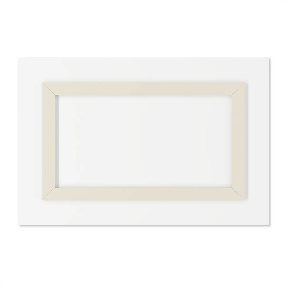Dark Unicorn Among Golden Ancient Ruins - Acrylic Prints (French Cleat Hanging) mockup angle 2